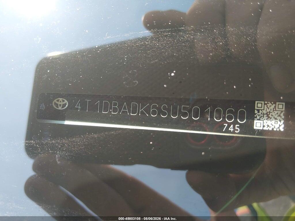 4T1DBADK6SU501060 2025 TOYOTA CAMRY photo no. 9
