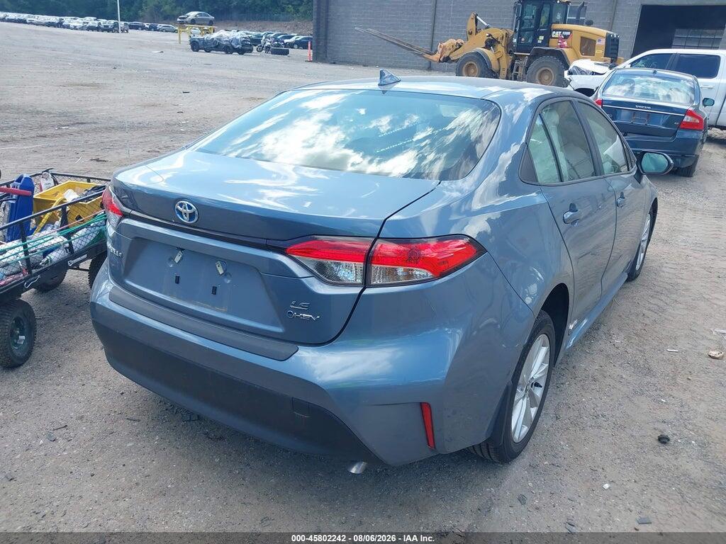 JTDBDMHE4S3020449 2025 TOYOTA COROLLA photo no. 4