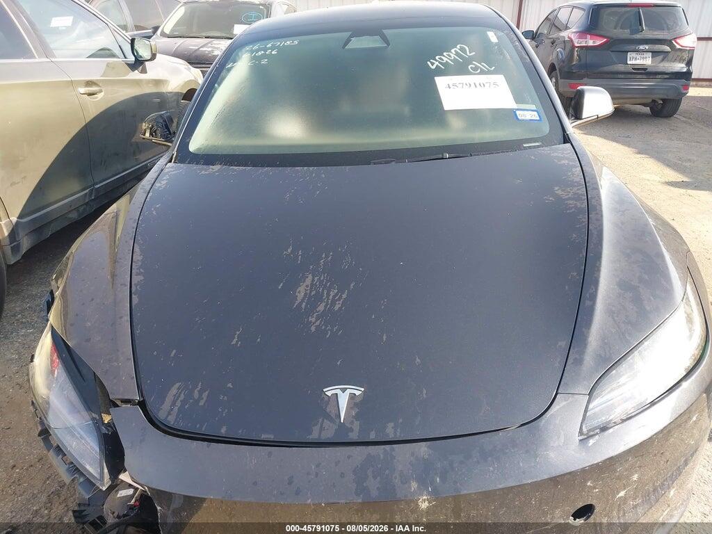 5YJ3E1EA4SF049972 2025 TESLA MODEL 3 photo no. 10