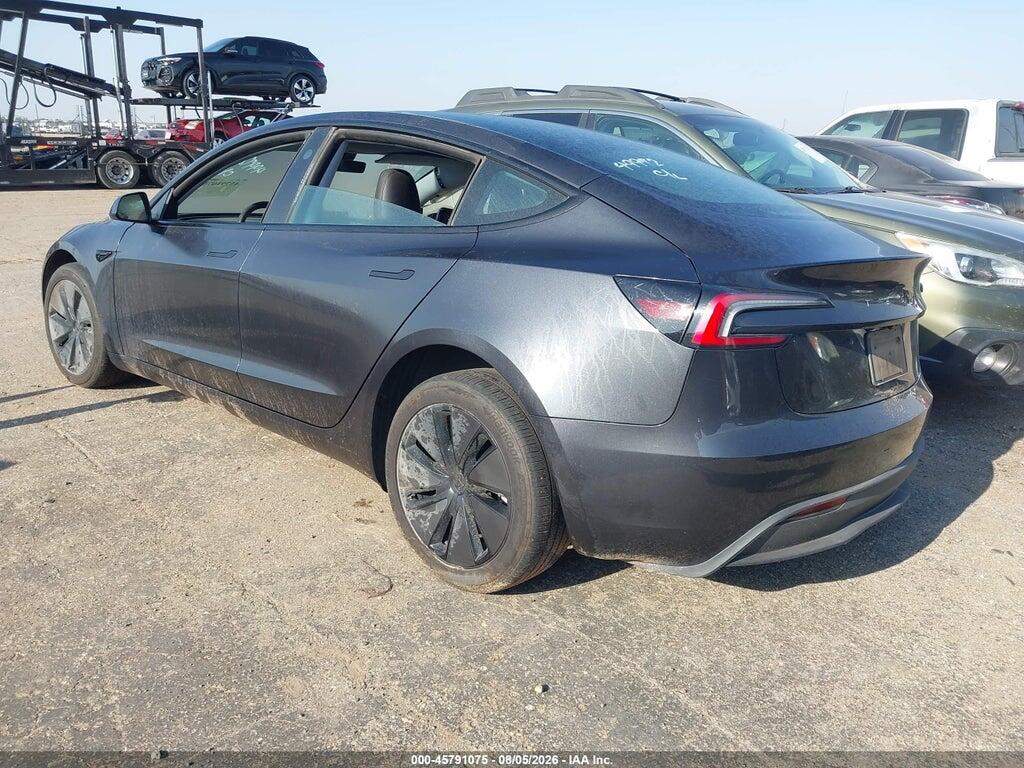 5YJ3E1EA4SF049972 2025 TESLA MODEL 3 photo no. 3