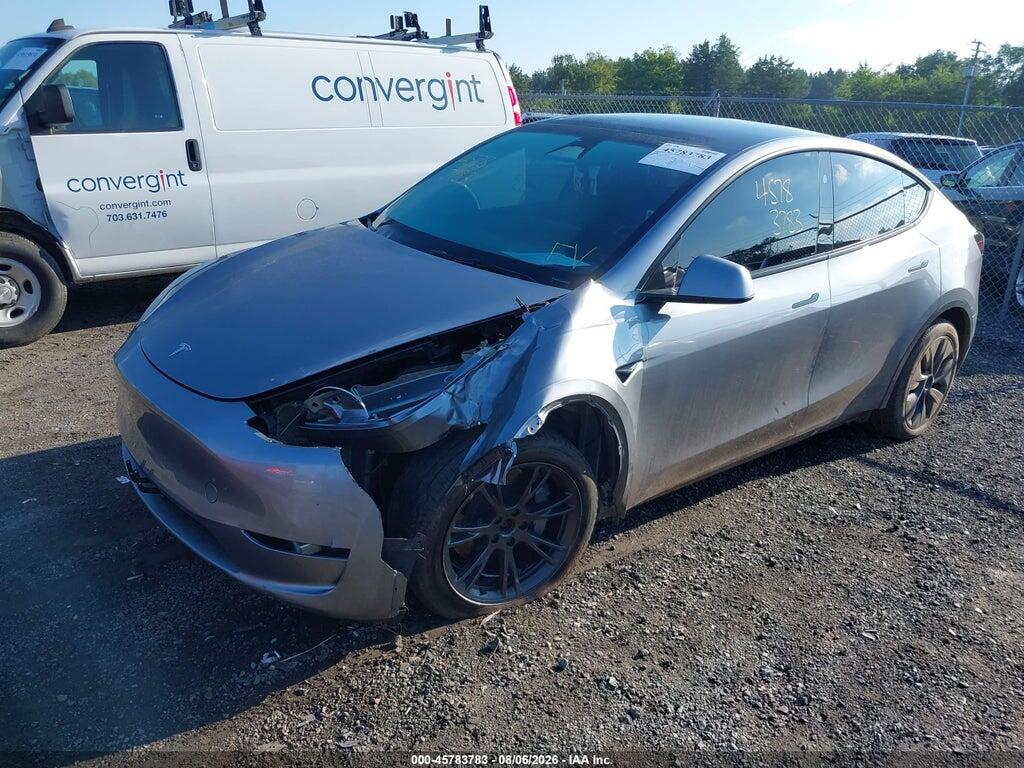 7SAYGDEE6SA343720 2025 TESLA MODEL Y photo no. 2