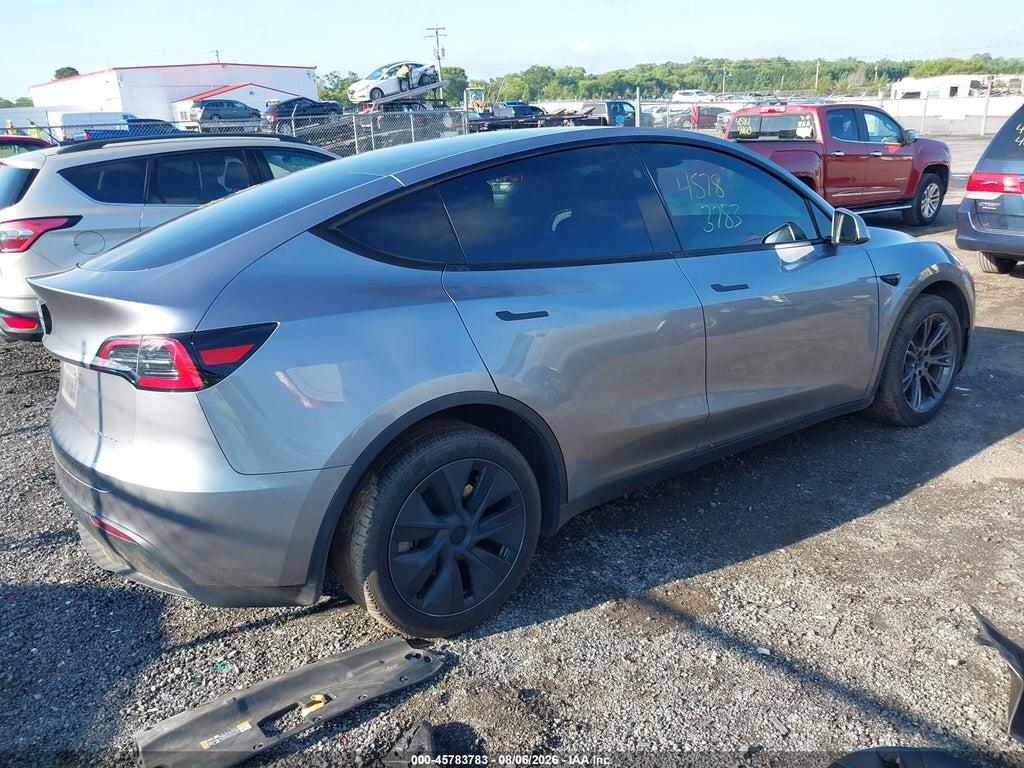 7SAYGDEE6SA343720 2025 TESLA MODEL Y photo no. 4