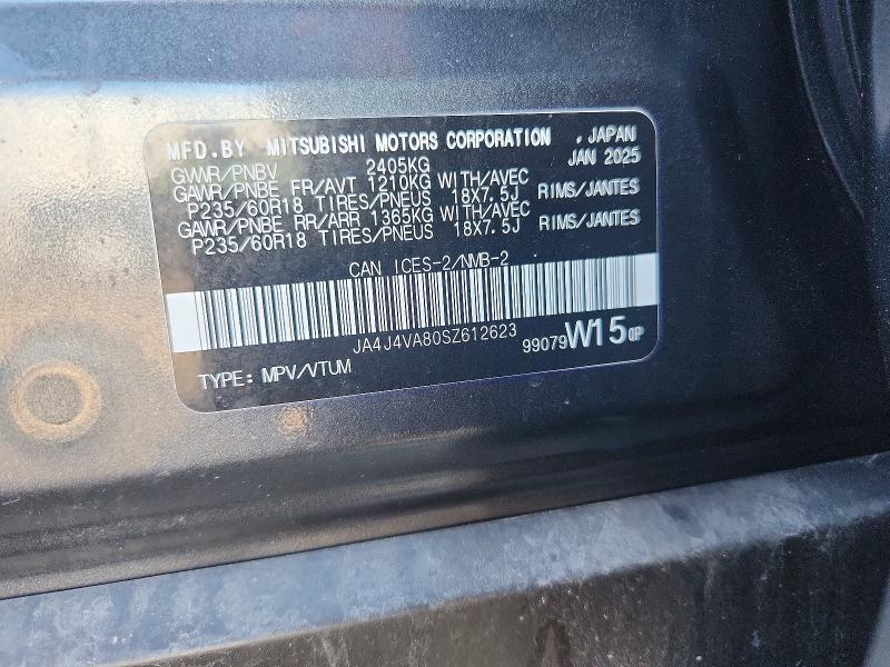 2025 MITSUBISHI OUTLANDER SE — Фото 12 из 12