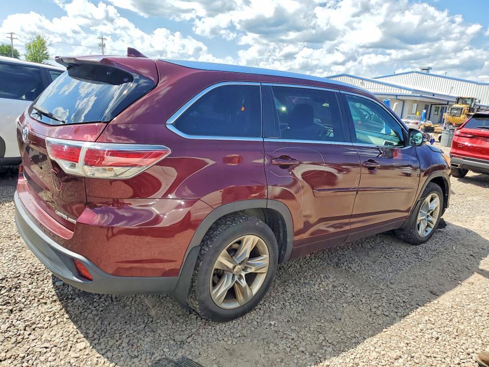 5TDDKRFH1FS116052 2015 TOYOTA HIGHLANDER photo no. 3