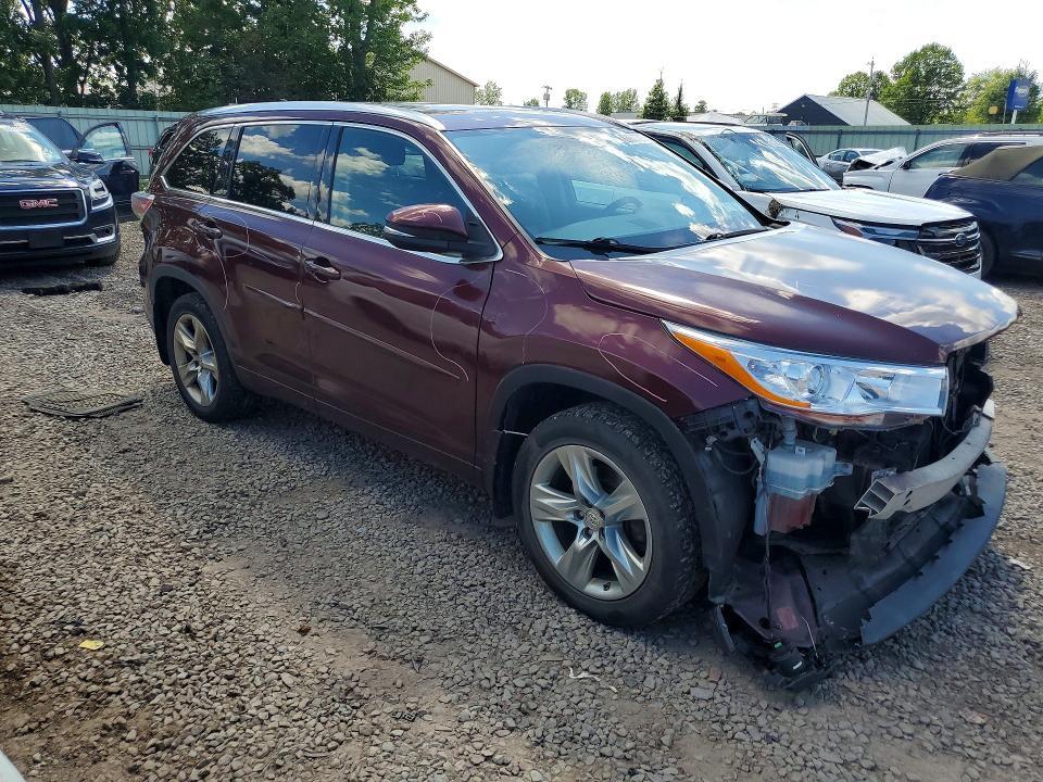 5TDDKRFH1FS116052 2015 TOYOTA HIGHLANDER photo no. 4