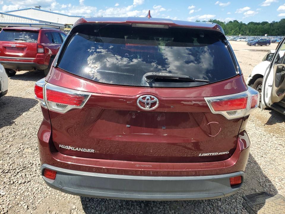 5TDDKRFH1FS116052 2015 TOYOTA HIGHLANDER photo no. 6