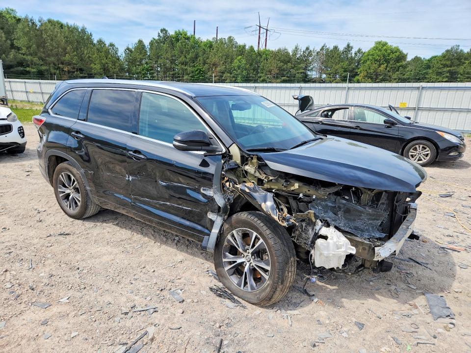 2016 TOYOTA HIGHLANDER XLE — Фото 4 из 14