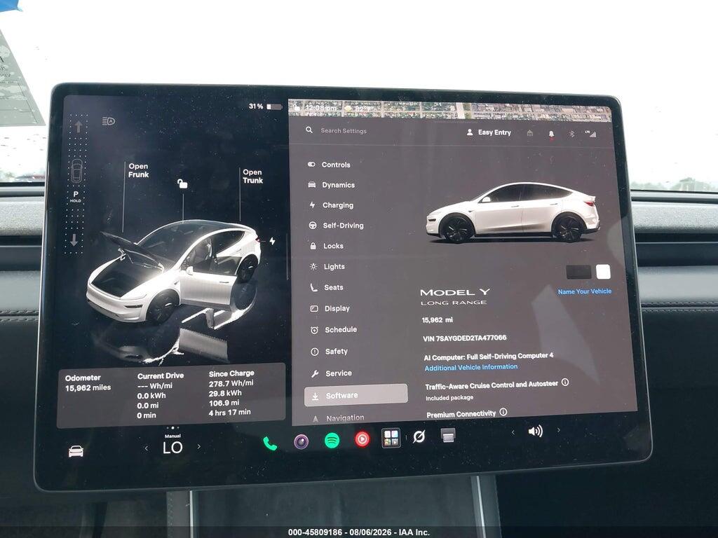 7SAYGDED2TA477066 2026 TESLA MODEL Y photo no. 7