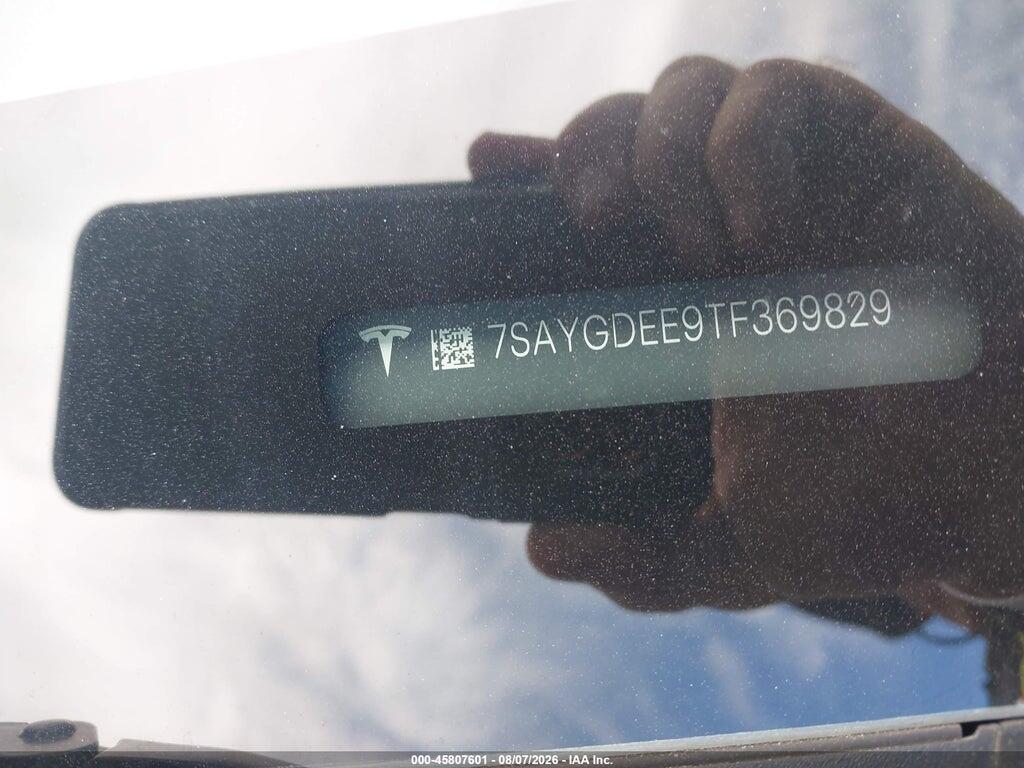 7SAYGDEE9TF369829 2026 TESLA MODEL Y photo no. 9