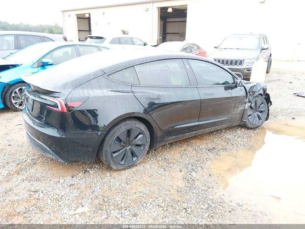 5YJ3E1EB7TF173289 2026 TESLA MODEL 3 photo no. 4