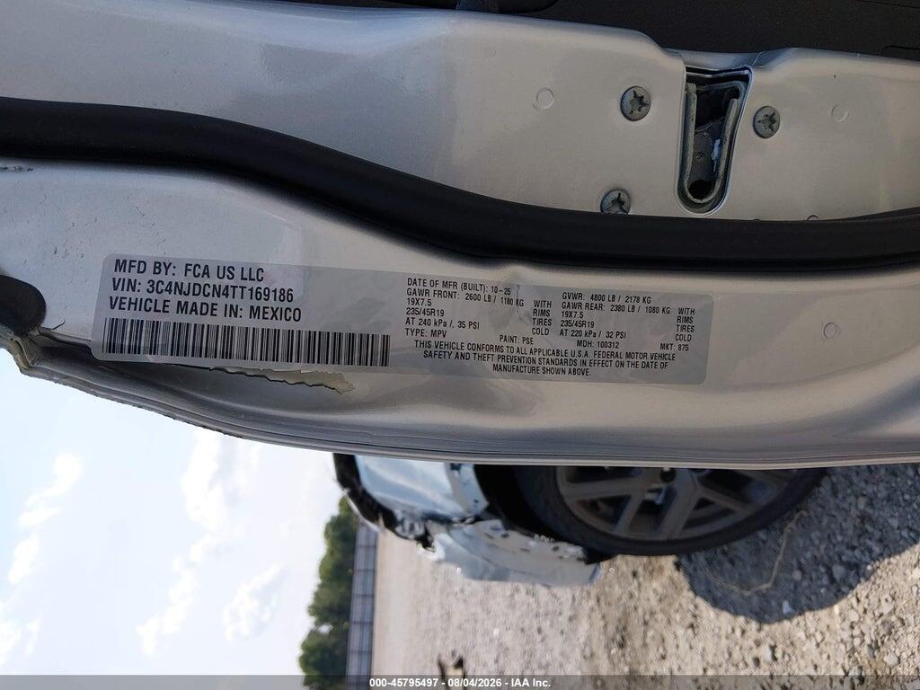 3C4NJDCN4TT169186 2026 JEEP COMPASS photo no. 9