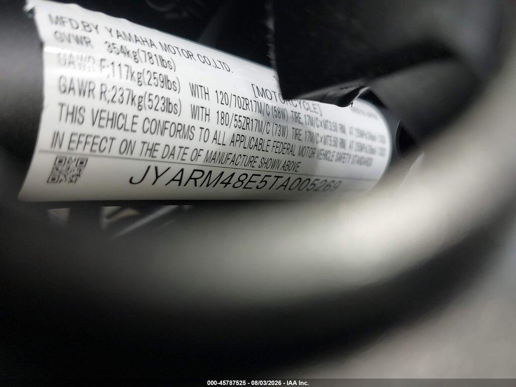 JYARM48E5TA005269 2026 YAMAHA MTN690 photo no. 10