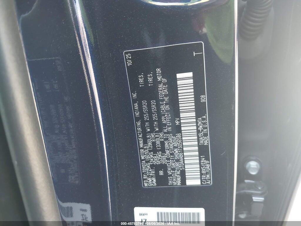 5TDAAAB61TS056586 2026 LEXUS TX 350 photo no. 9