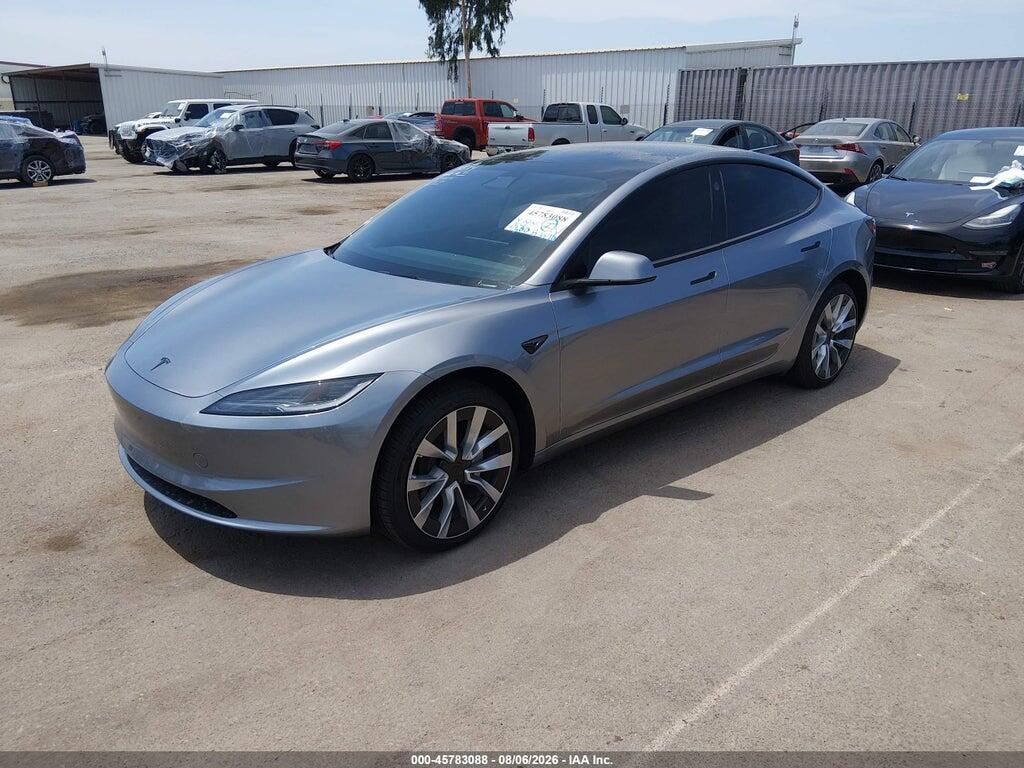 5YJ3E1EA1TF170301 2026 TESLA MODEL 3 photo no. 2