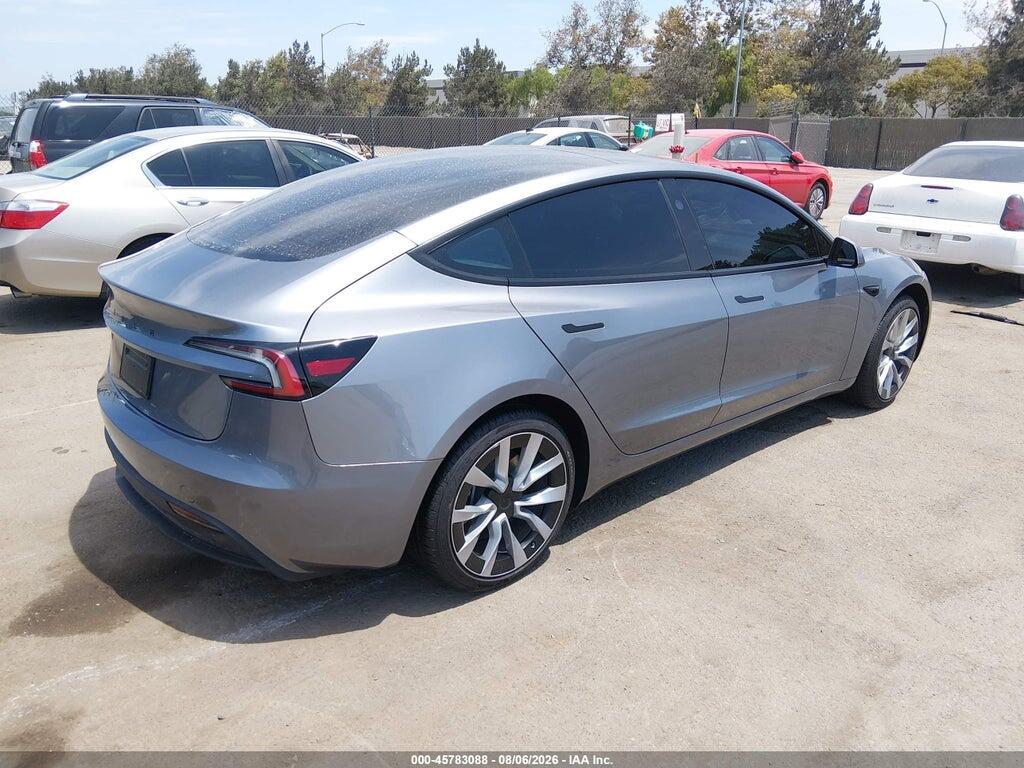 5YJ3E1EA1TF170301 2026 TESLA MODEL 3 photo no. 4