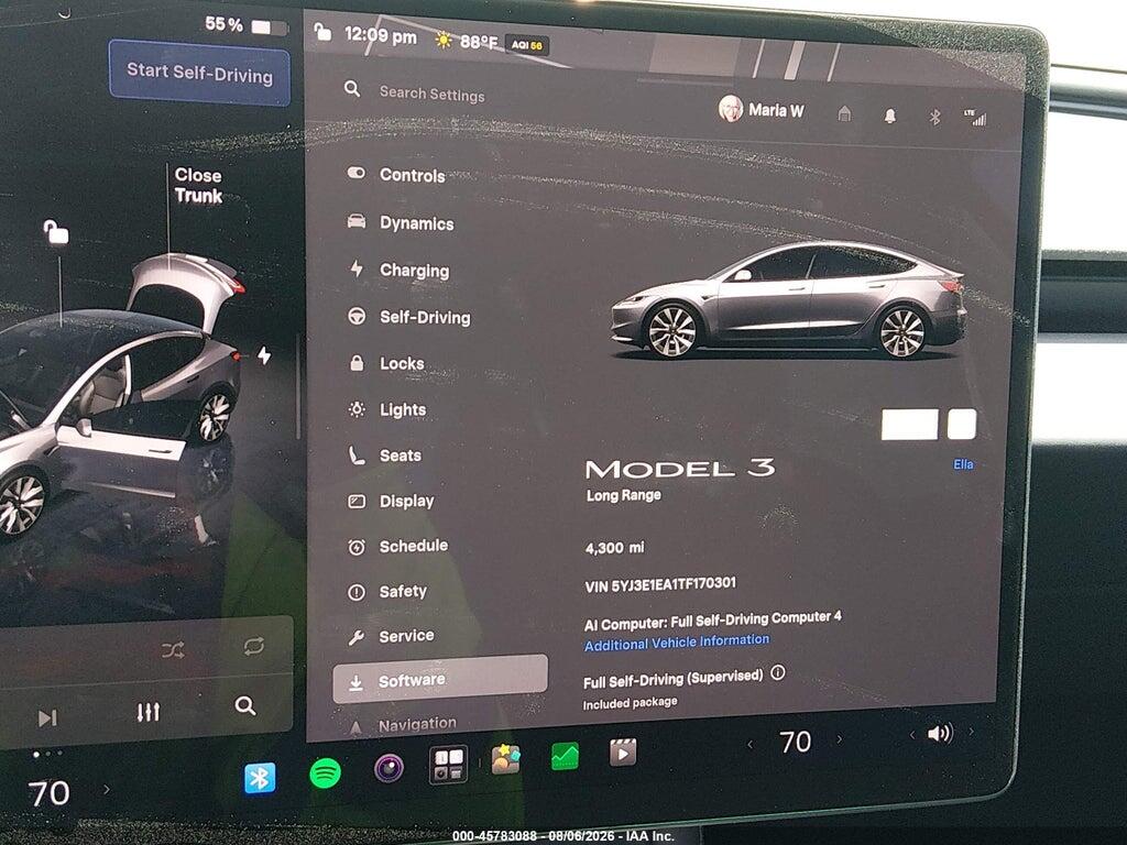 5YJ3E1EA1TF170301 2026 TESLA MODEL 3 photo no. 7