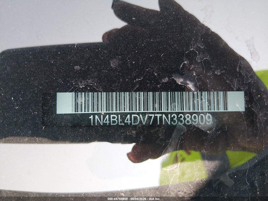 1N4BL4DV7TN338909 2026 NISSAN ALTIMA photo no. 9