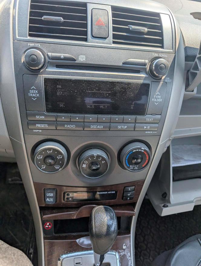 2011 TOYOTA COROLLA BASE — Фото 8 из 12