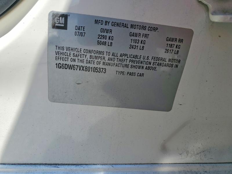 1G6DW67VX80105373 2008 CADILLAC STS photo no. 12