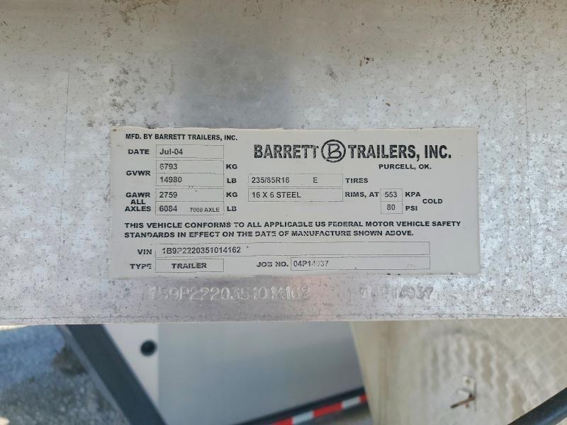 2005 BARRETT HORSE TRAILER — Фото 10 из 10
