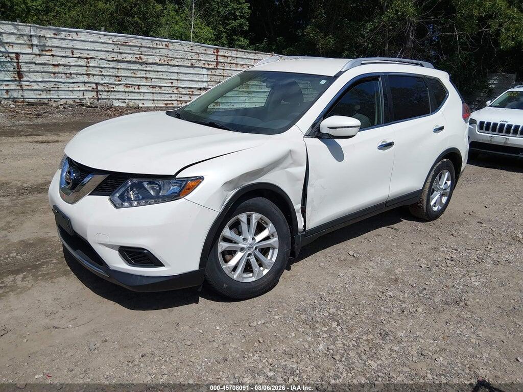 KNMAT2MV7GP604482 2016 NISSAN ROGUE photo no. 2
