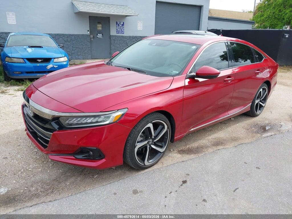 1HGCV3F55NA025580 2022 HONDA ACCORD photo no. 2