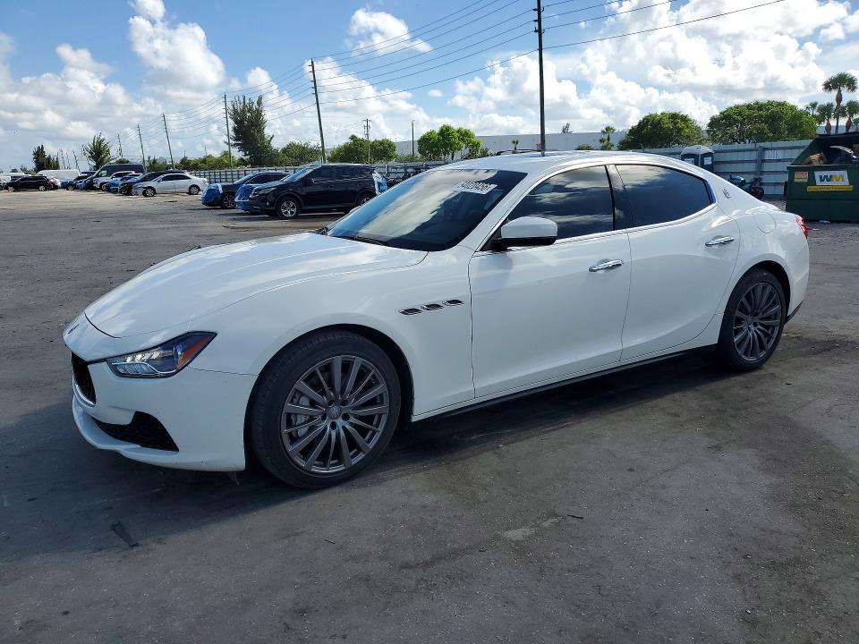 ZAM57XSA4H1242663 2017 MASERATI GHIBLI photo no. 1