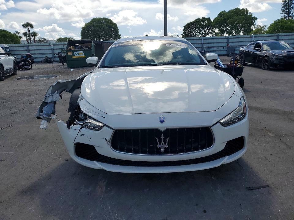 ZAM57XSA4H1242663 2017 MASERATI GHIBLI photo no. 5