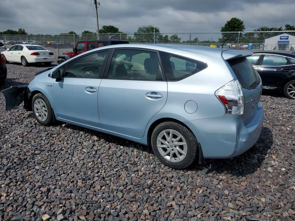 2012 TOYOTA PRIUS V TWO — Фото 2 из 13