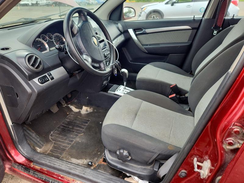 2009 CHEVROLET AVEO LT — Фото 7 из 12