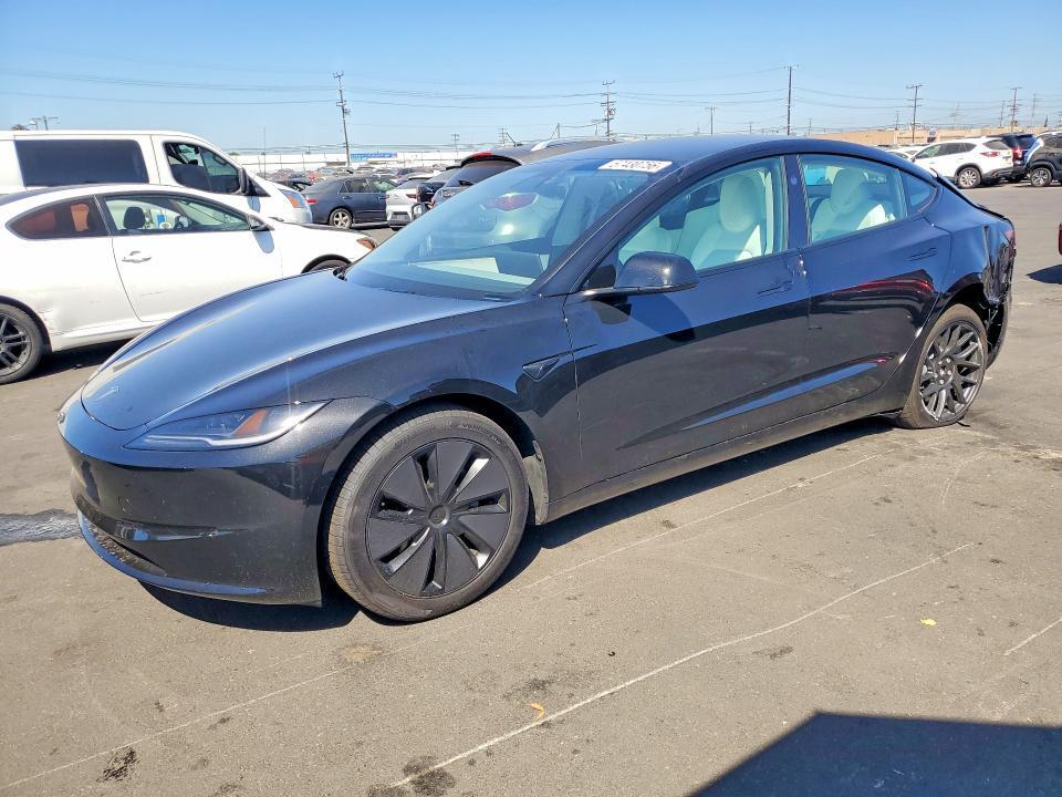 5YJ3E1EA1SF075283 2025 TESLA MODEL 3 photo no. 1