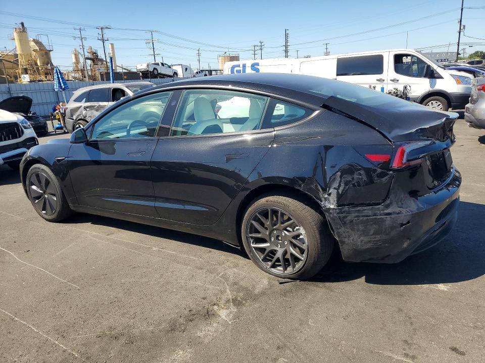 5YJ3E1EA1SF075283 2025 TESLA MODEL 3 photo no. 2