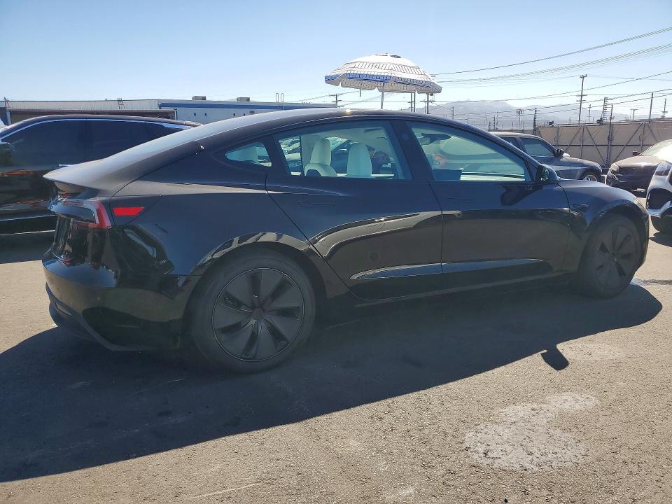 5YJ3E1EA1SF075283 2025 TESLA MODEL 3 photo no. 3