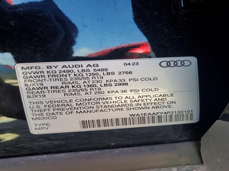 2023 AUDI Q5 PREMIUM PLUS 45 — Фото 13 из 13