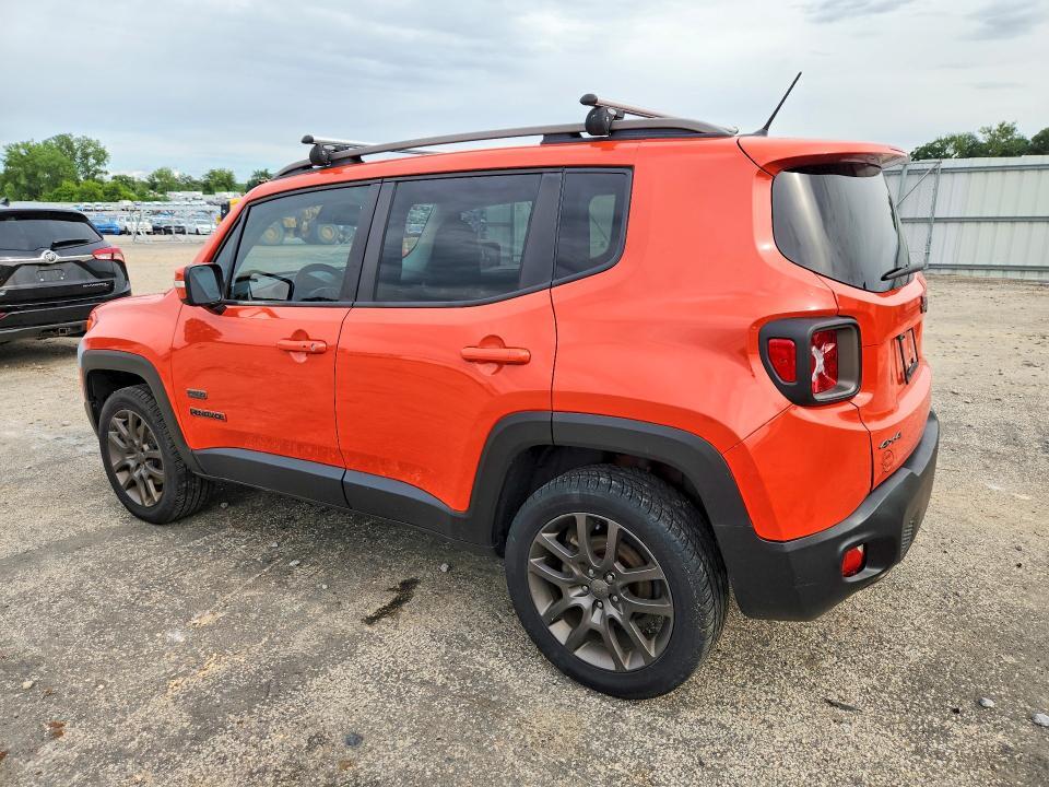 2016 JEEP RENEGADE LATITUDE — Фото 2 из 12