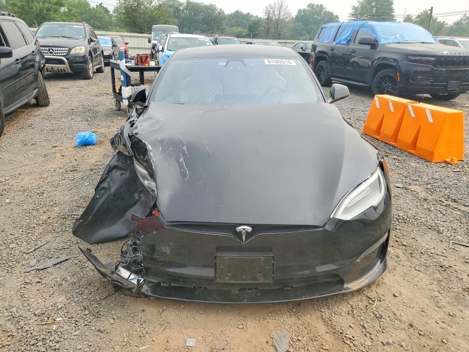 5YJSA1E65MF444085 2021 TESLA MODEL S photo no. 5