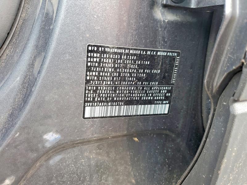 3VV1B7AX9LM180794 2020 VOLKSWAGEN TIGUAN photo no. 12