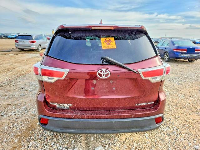 2015 TOYOTA HIGHLANDER LIMITED PLATINUM — Фото 6 из 13
