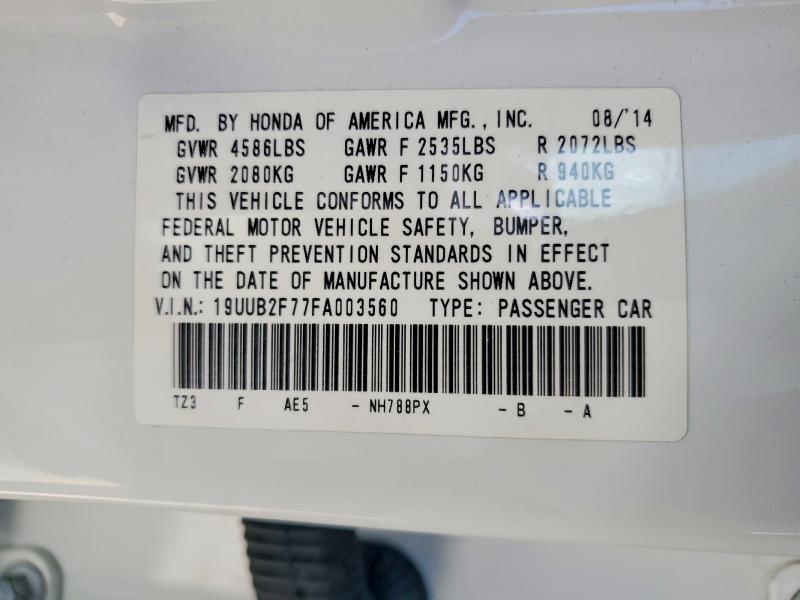 2015 ACURA TLX ADVANCE — Фото 12 из 12