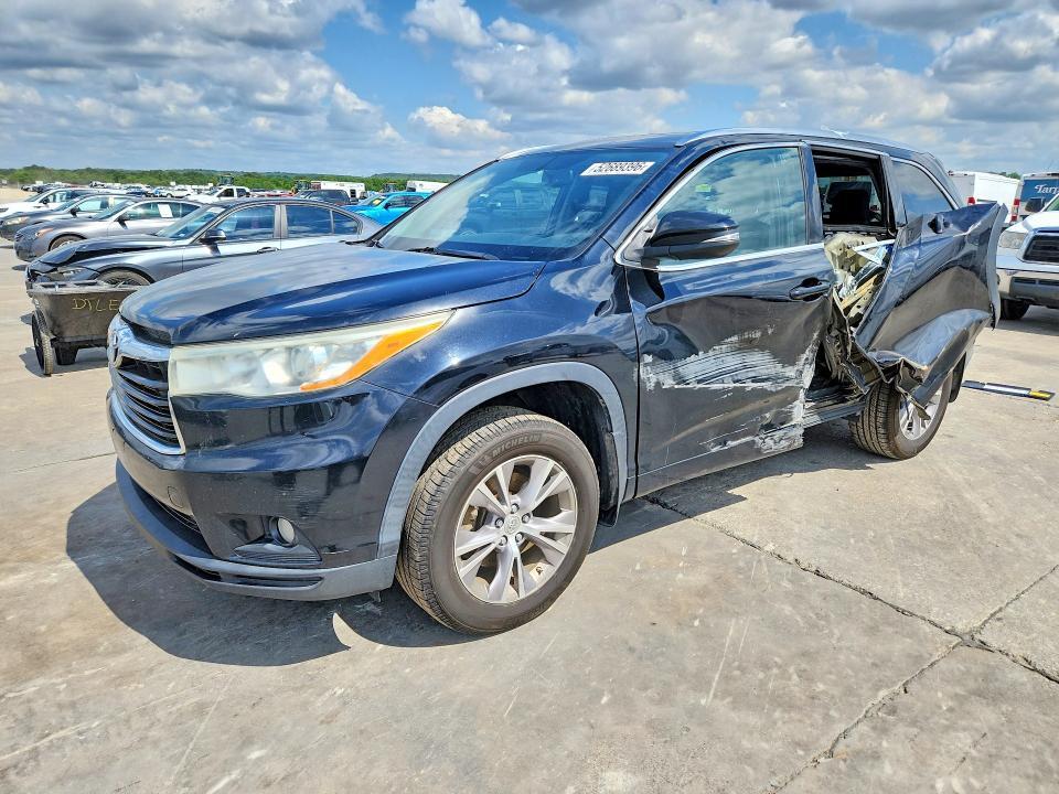 5TDJKRFH6ES061440 2014 TOYOTA HIGHLANDER photo no. 1