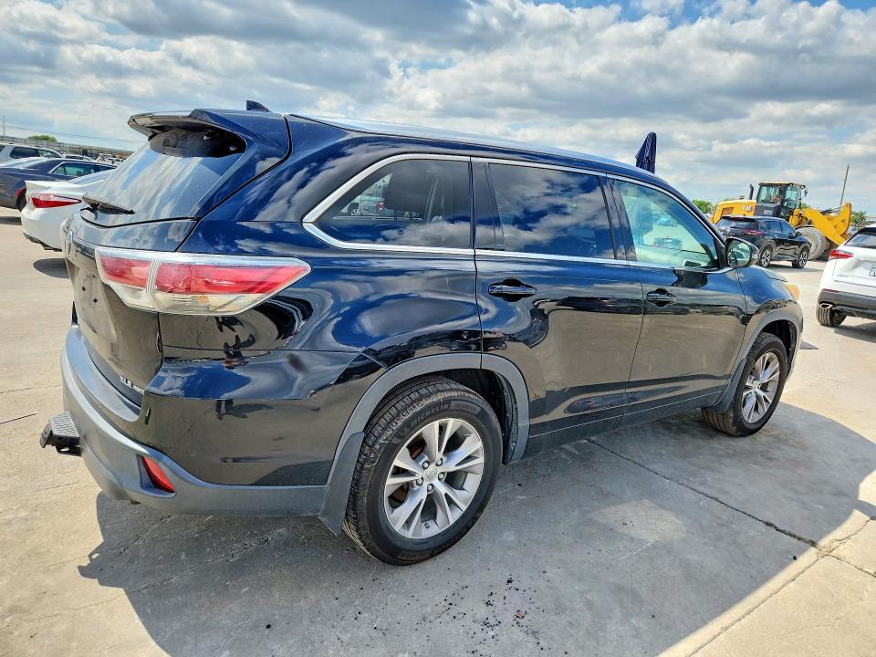 5TDJKRFH6ES061440 2014 TOYOTA HIGHLANDER photo no. 3