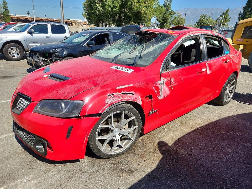 2008 PONTIAC G8 6G2ER57738L131209