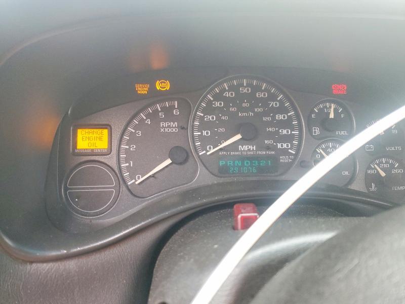 2002 CHEVROLET AVALANCHE K1500 — Фото 9 из 12