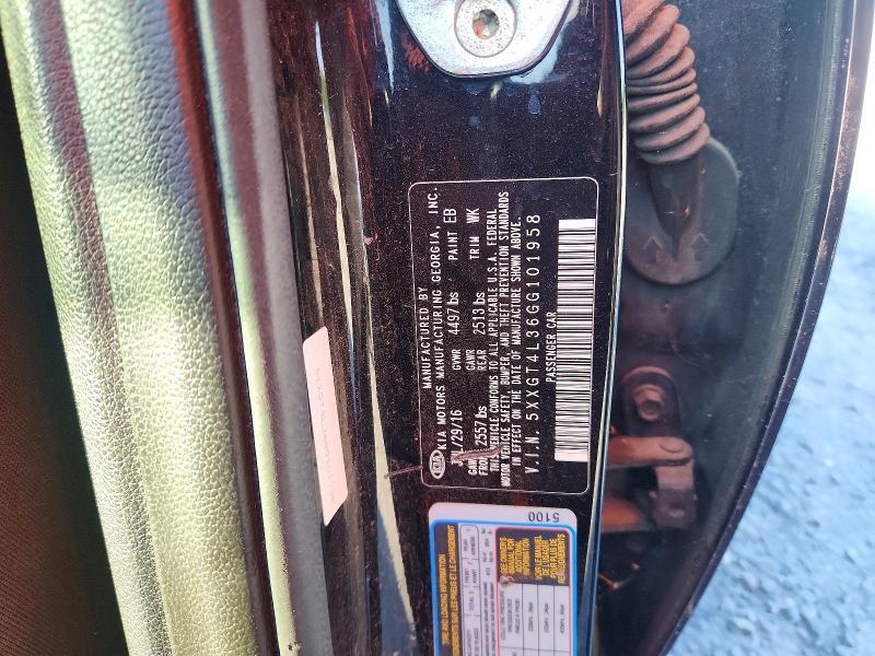 5XXGT4L36GG101958 2016 KIA OPTIMA photo no. 12