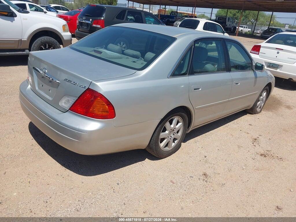 4T1BF28B9YU056513 2000 TOYOTA AVALON photo no. 4