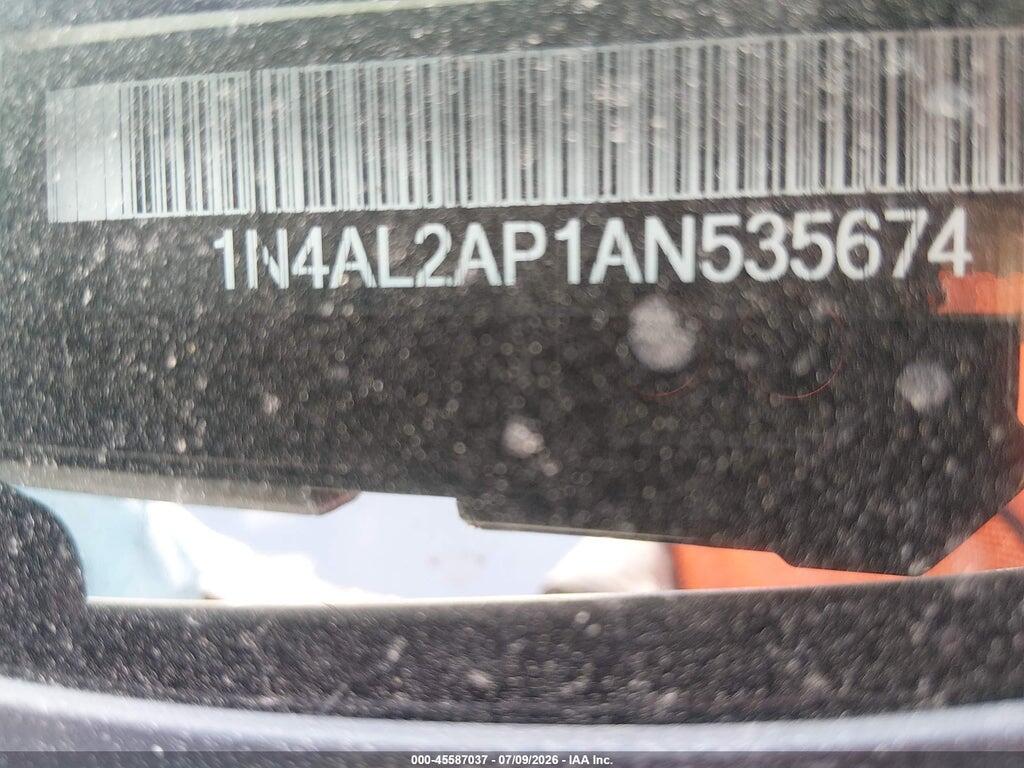1N4AL2AP1AN535674 2010 NISSAN ALTIMA photo no. 9