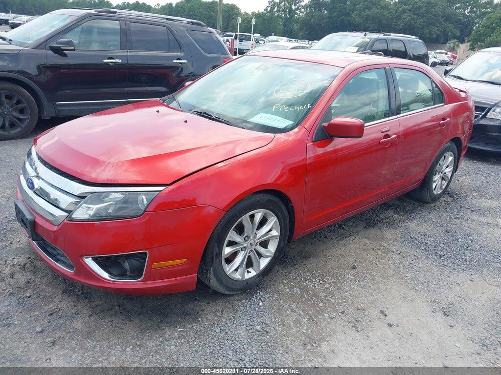 3FAHP0JA6BR301418 2011 FORD FUSION photo no. 2