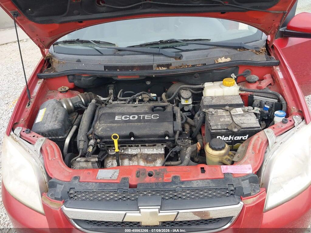 KL1TD5DE7BB131283 2011 CHEVROLET AVEO photo no. 10