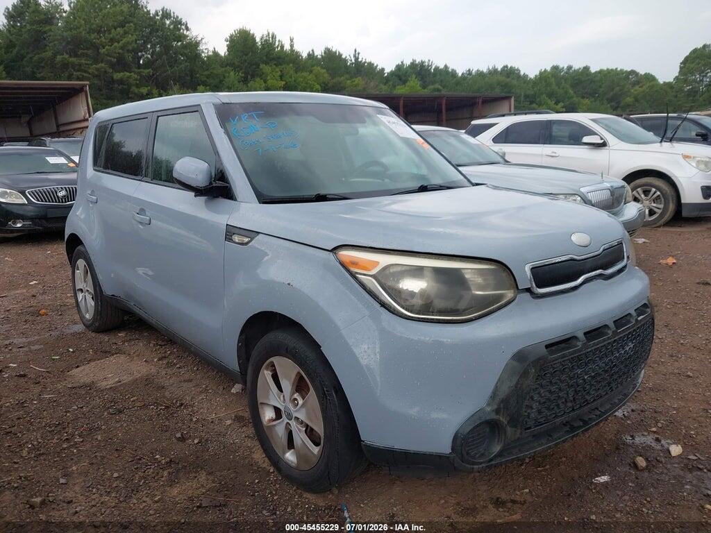 KNDJN2A20E7001584 2014 KIA SOUL photo no. 1