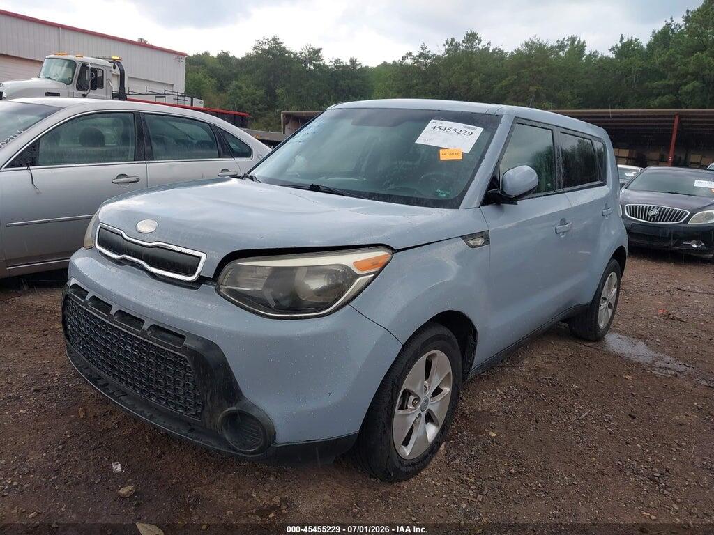 KNDJN2A20E7001584 2014 KIA SOUL photo no. 2